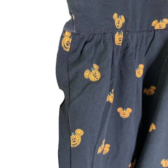 Cakeworthy Disney Mickey Mouse Pumpkin Button Up Dress Halloween - Picture 2 of 9